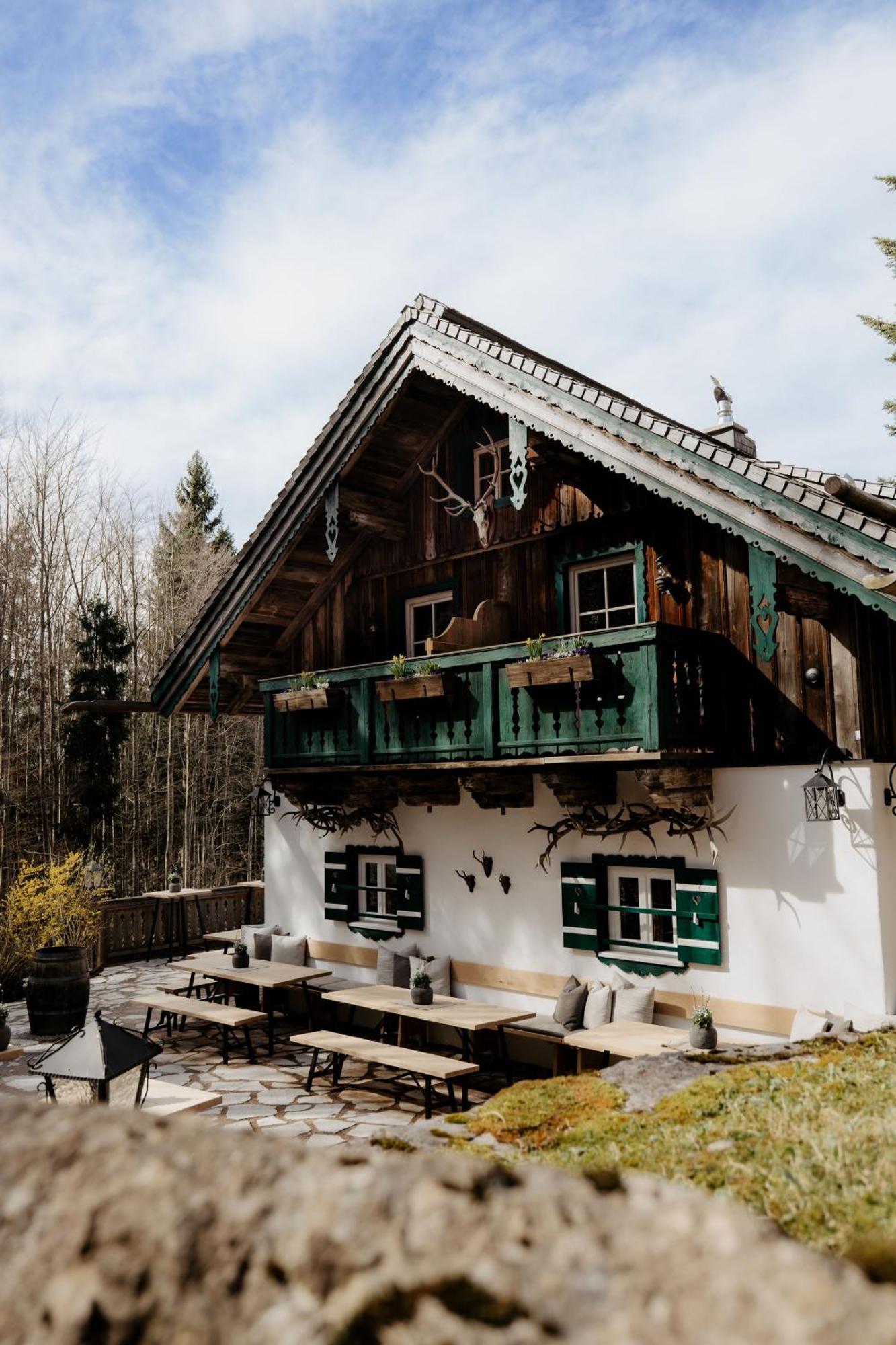 Forsthaus Wartenfels Thalgau Buitenkant foto